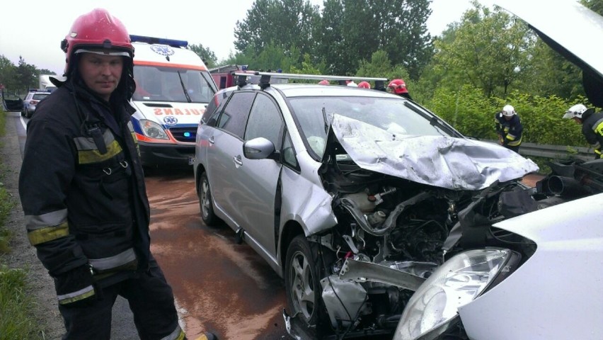 Wypadek w Jankowicach
