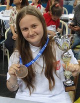 Julia Antolak z medalem mistrzostw Europy juniorek