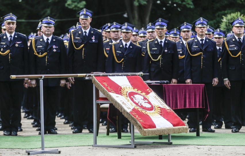 Wojewódzkie Obchody Dnia Strażaka na Zamku w Łańcucie.