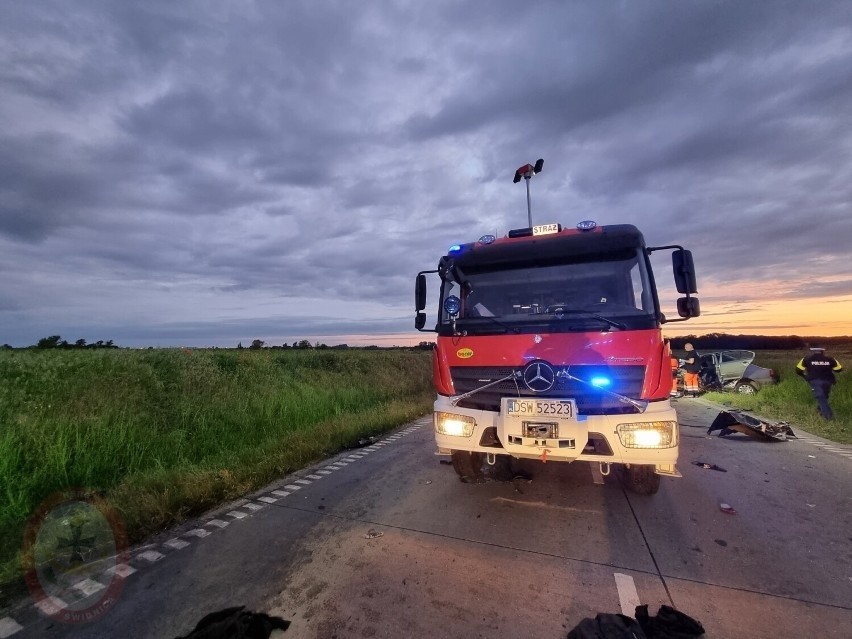 Śmiertelny wypadek na "łączniku autostradowym" Świdnica -...