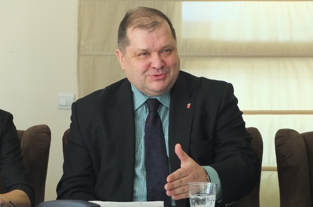 Wojciech Huczyński, burmistrz Brzegu.