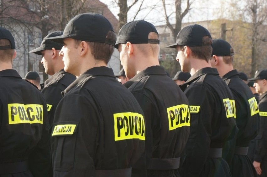 Ślubowanie policjantów w Katowicach