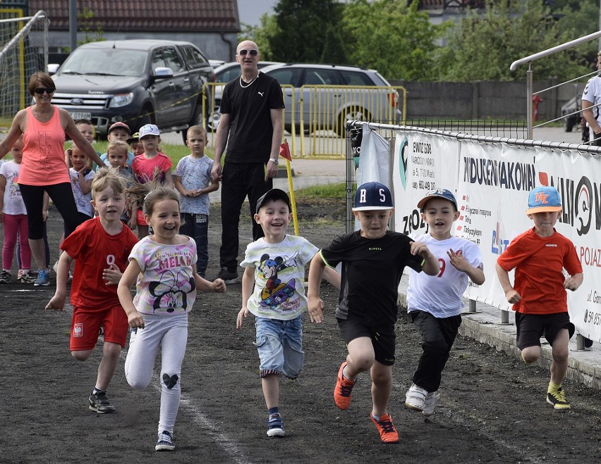 Maraton miasteckich przedszkolaków