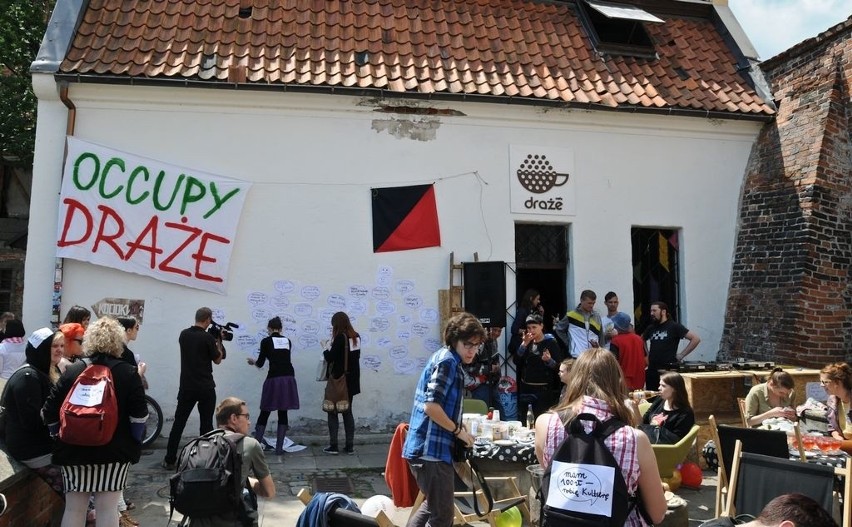 Toruń  Kulturalna okupacja Cafe Draże