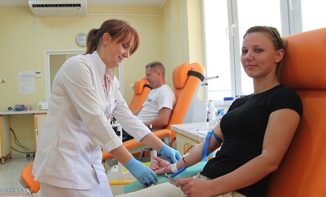 Środa była trzecim dniem pracy nowej stacji krwiodawstwa we Włocławku. Włocławski oddział Regionalnego Centrum Krwiodawstwa i Krwiolecznictwa.