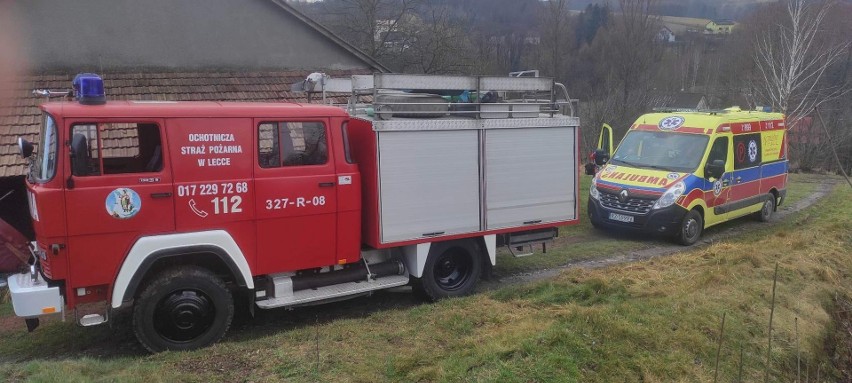 Tragedia w Lecce w powiecie rzeszowskim. Nie żyje mężczyzna przygnieciony przez ciągnik 