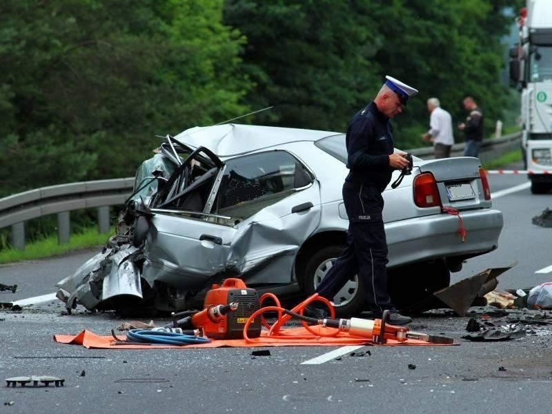 Śmiertelny wypadek na drodze S3 niedaleko Zielonej Góry