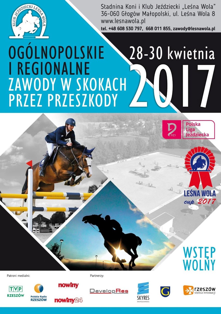 Ogólnopolskie i Regionalne Zawody Jeździeckie w Leśnej Woli