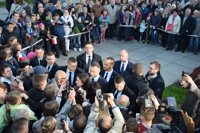 Prezydent Andrzej Duda w Wodzisławiu Śląskim