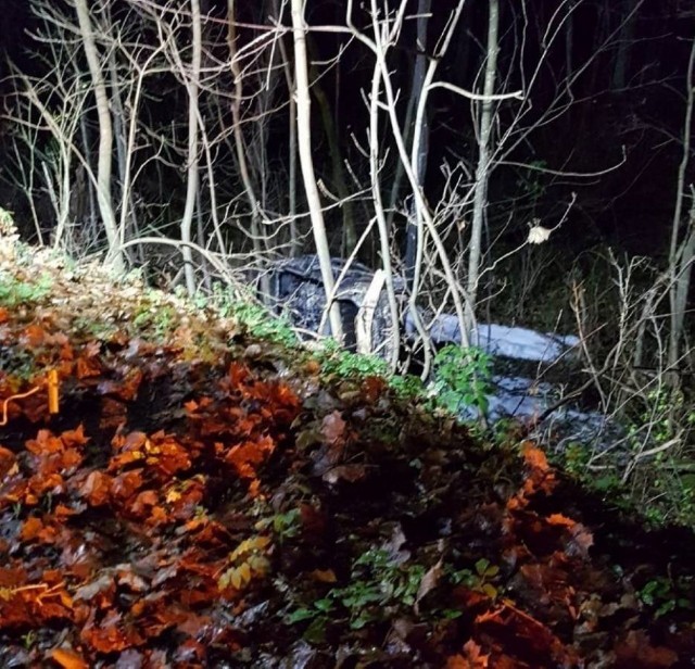 Zdjęcie OSP Chełmno z tragicznego wypadku 28 listopada 2020 roku w Starogrodzie Dolnym.