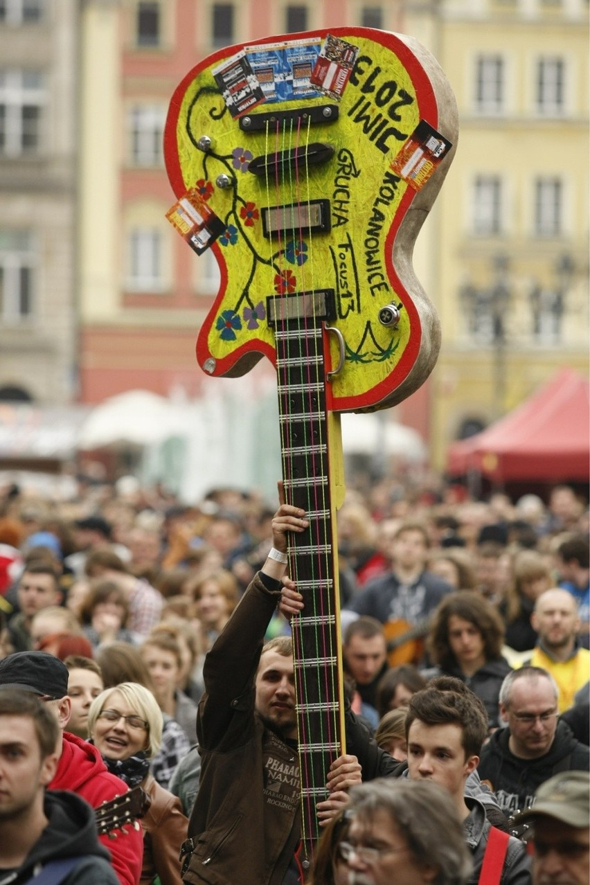 Gitarowy Rekord Guinnessa 2014 - Wrocław - Thanks Jimi...