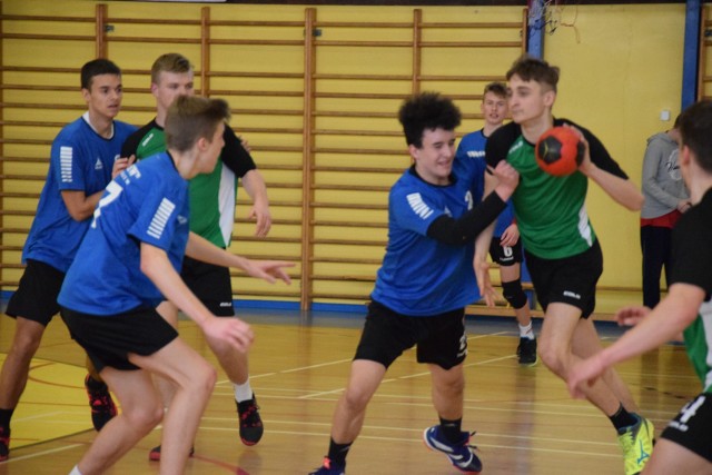 Mecz piłki ręcznej 10. kolewki w Lubuskiej Lidze Juniorów Młodszych - TS ZEW I Świebodzin vs UKS Bachus Zielona Góra
