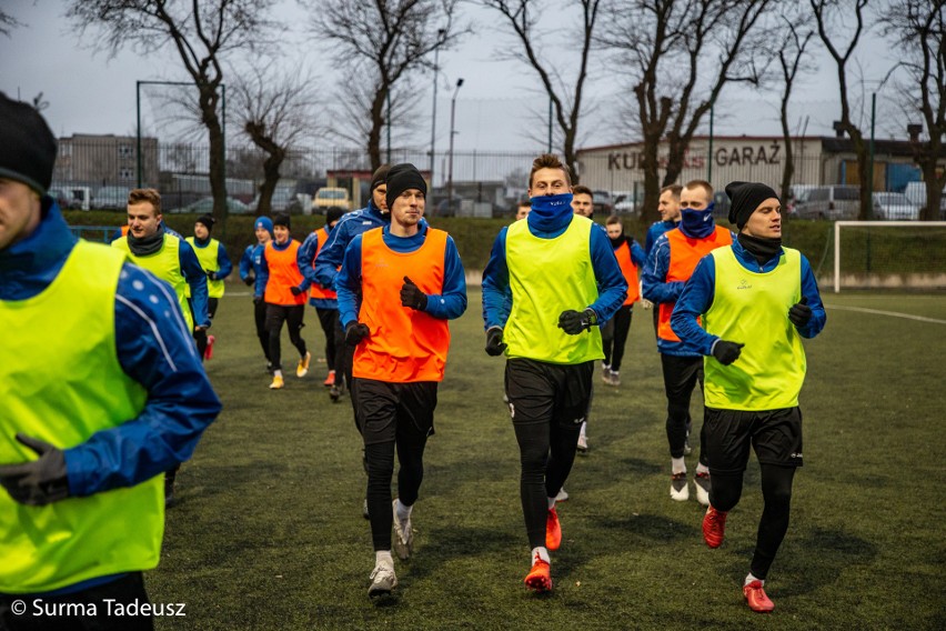 Błękitni Stargard już trenują. W składzie jest nowy-stary zawodnik ZDJĘCIA