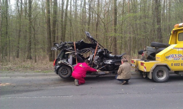 Wypadek na ul. Hrubieszowskiej w Chełmie