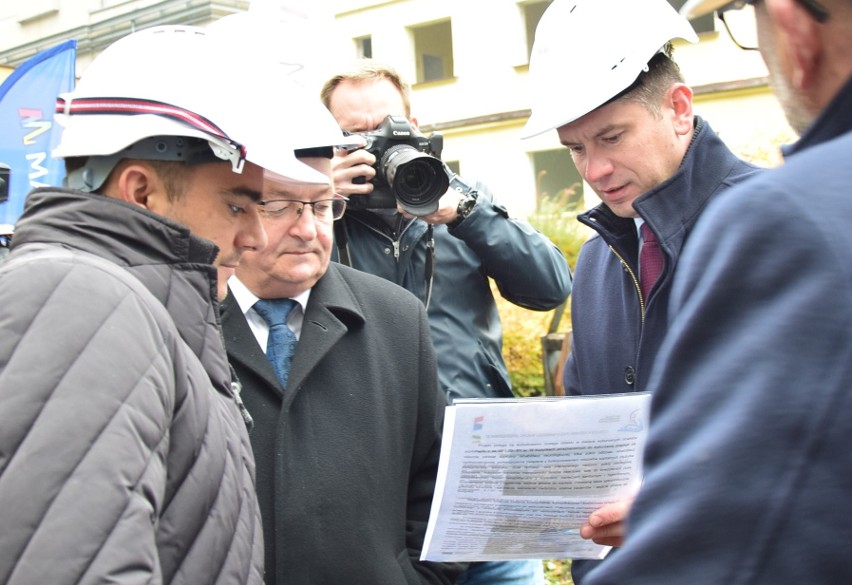 Uroczystość rozpoczęcia przebudowy Ośrodka Rehabilitacji...