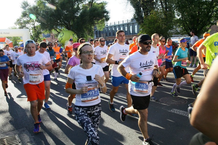 Bieg Fabrykanta 2016. 10 kilometrów szlakiem fabrykanckiej Łodzi [ZDJĘCIA]