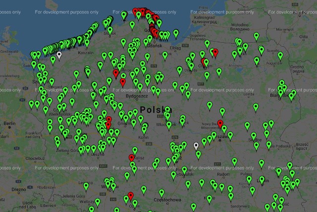 Sinice w Bałtyku: MAPA ONLINE. Gdzie się kąpać w Bałtyku? Otwarte i zamknięte kąpieliska [29.07.2018]