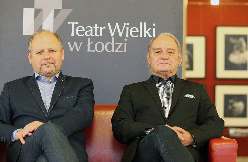 Na zdj. ( od lewej )  Krzysztof Marciniak i Tadeusz...