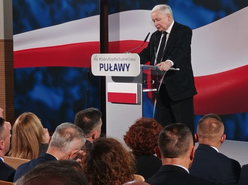 Jarosław Kaczyński w Puławach: węgla w Polsce nie zabraknie