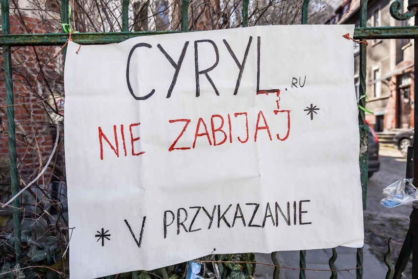 Protest pod Konsulatem Generalnym Federacji Rosyjskiej w Gdańsku 26.03.2022 r. "Łukaszenka musi uwolnić więźniów politycznych"
