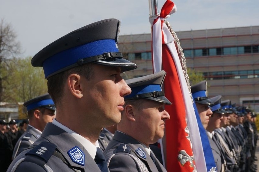 Ślubowanie policjantów