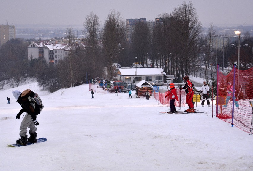Stok narciarski na Globusie w Lublinie w końcu otwarty (ZDJĘCIA)