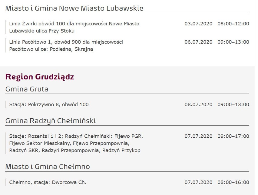 Wyłączenia prądu w Toruniu i regionie. Sprawdź najnowsze...