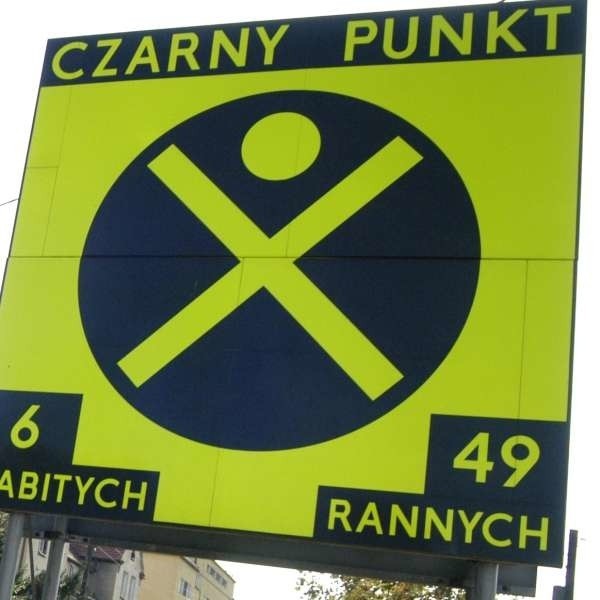 Podobną tablicę chcą ustawić na drodze w rejonie Mochowa radni gminy Głogówek.