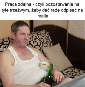 Koronawirus i praca zdalna MEMY