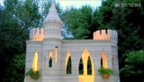 Na drukarce 3D wydrukował zamek, który stanął w ogrodzie (WIDEO)