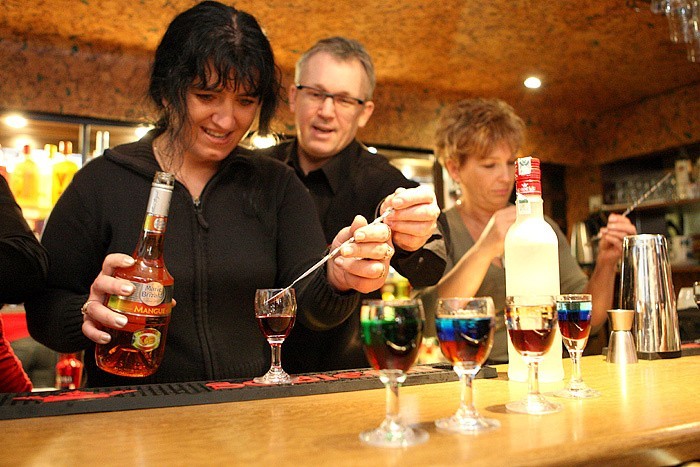 Szkolenie barmanów w restauracji Staromiejska w Slupsku.