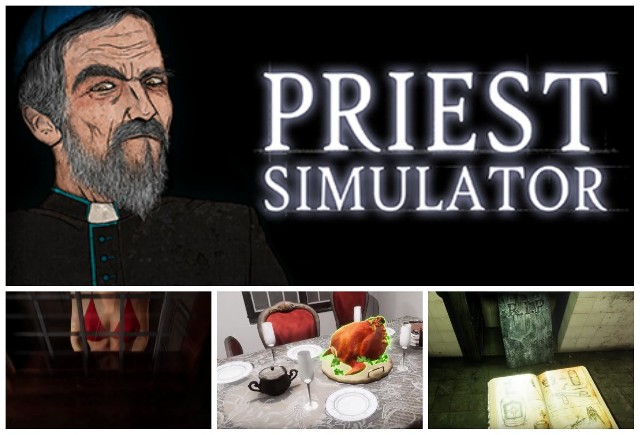 Priest Simulator: Zobacz na kolejnych slajdach elementy fabuły gry.