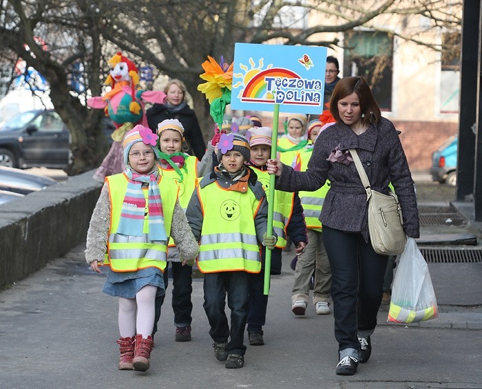 Przedszkolaki przywitały wiosnę 