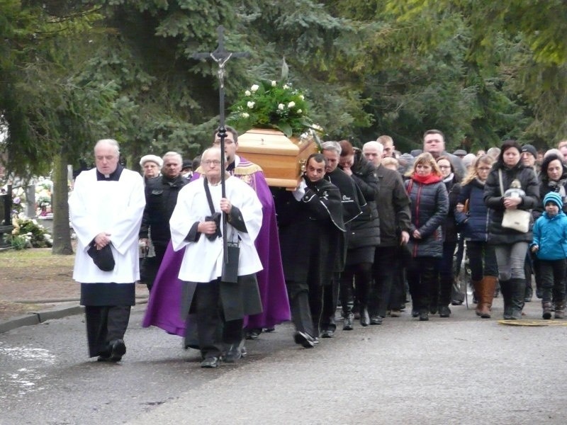 Dziś odbył się pogrzeb tragicznie zmarłego rowerzysty