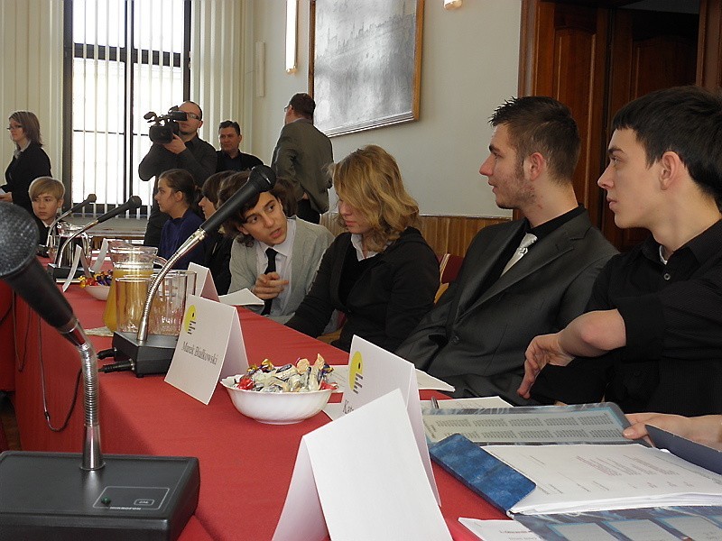 Pierwsza sesja młodzieżowej rady konsultacyjnej w Brodni