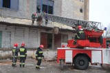 Pożar w zakładzie "Kielczanka" w Kielcach (zdjęcia)