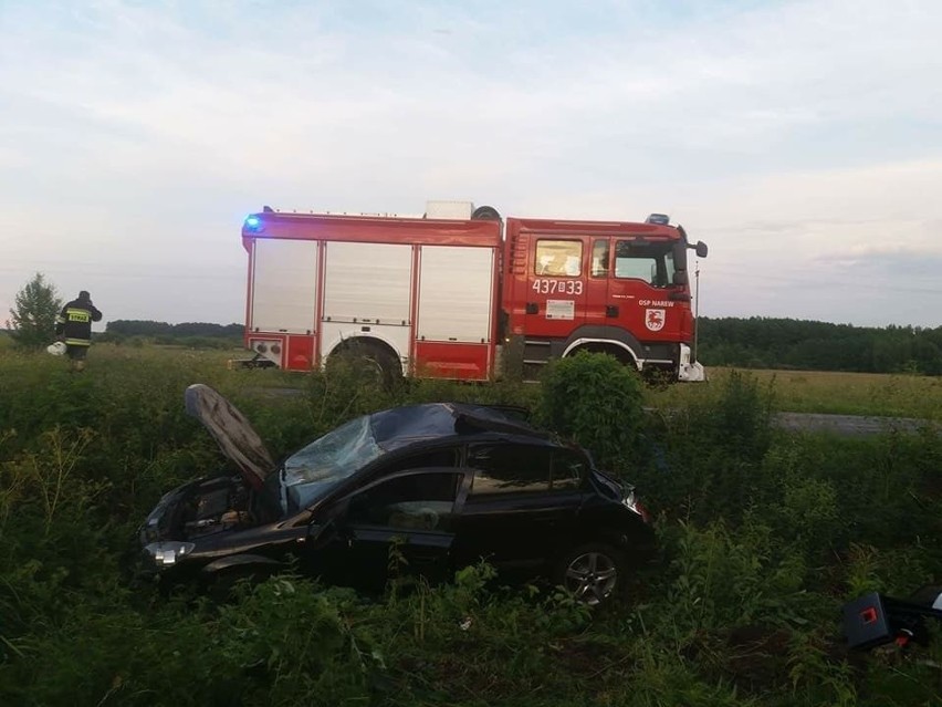 W niedzielę, przed godz. 20, na trasie Narew - Bielsk...