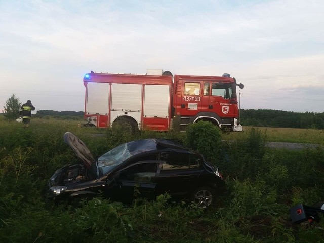 W niedzielę, przed godz. 20, na trasie Narew - Bielsk Podlaski doszło do wypadku.