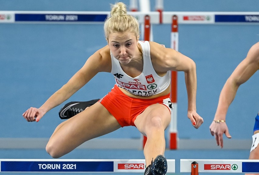 Karolina Kołeczek nie zdołała awansować do finału halowych mistrzostw Europy. Zobacz zdjęcia 