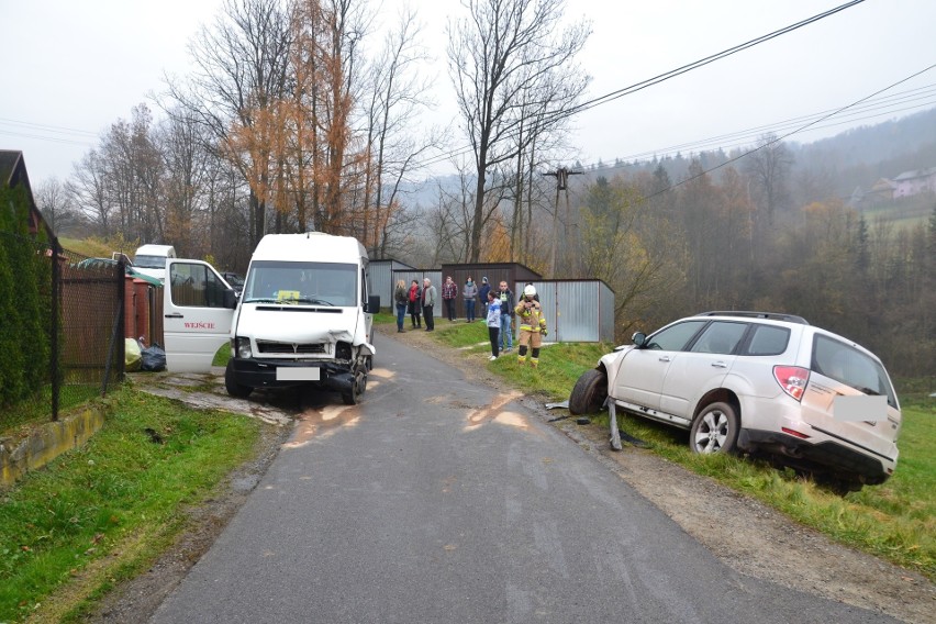 Poważne wypadki w Pcimiu i Woli Batorskiej, dziesięć osób zostało rannych