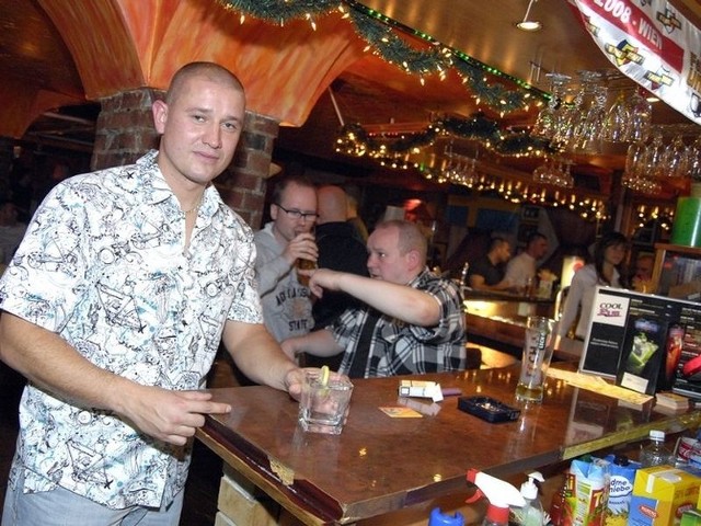 Czwartkowa impreza w slupskim klubie Cool Pub (15.10.09)