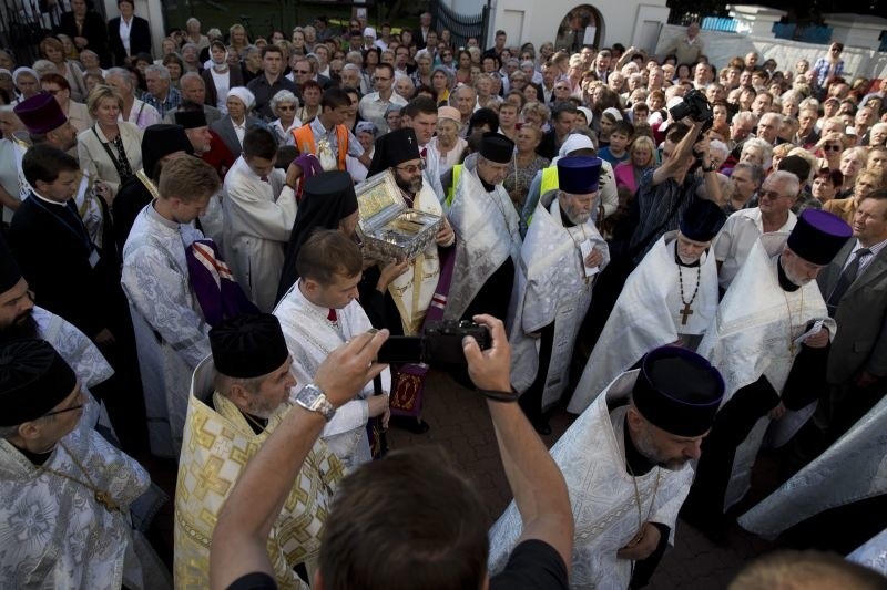 Cerkiew św. Mikołaja. Relikwie św. Marii Magdaleny przybyły z góry Athos (zdjęcia, wideo)