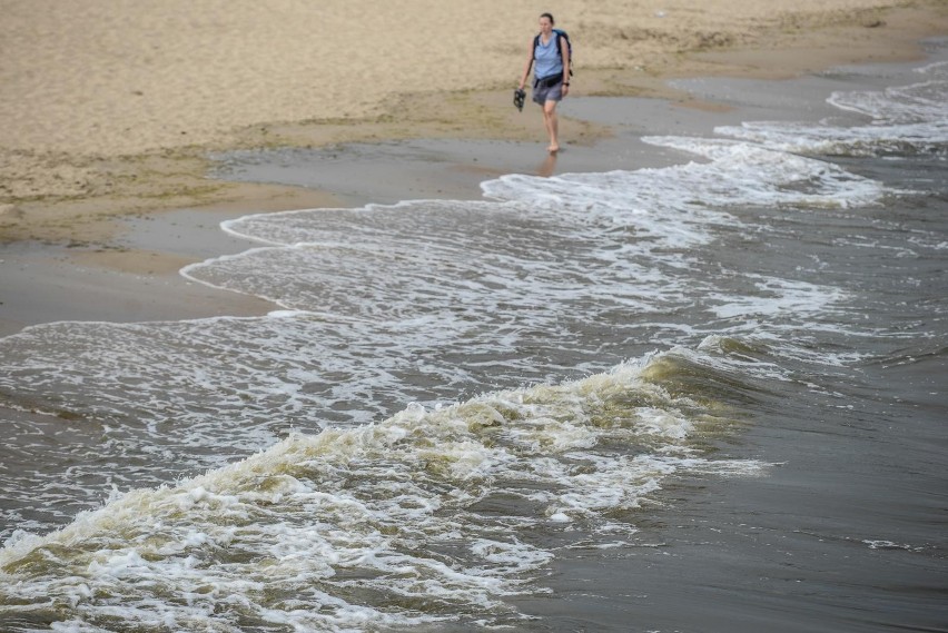 Temperatura wody w Bałtyku śledzi temperaturę powietrza....