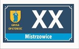 Mieszkańcy gminy Opatowiec mogą zamawiać tablice służące do oznaczenia posesji