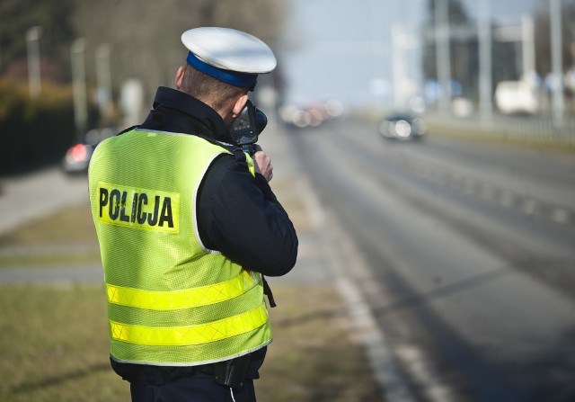 Funkcjonariusze zorganizowali akcję kaskadową m.in. na  wyjeździe w kierunku Poznania, na ul. Gnieźnieńskiej 