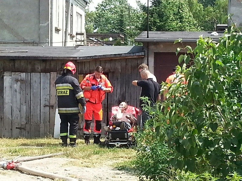 Pożar w Konstantynowie Łódzkim. Dwie osoby poszkodowane