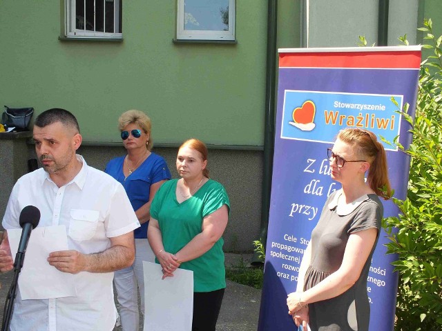 O referendum mówił Paweł Lewkowicz, prezes Stowarzyszenia „Wrażliwi społecznie”