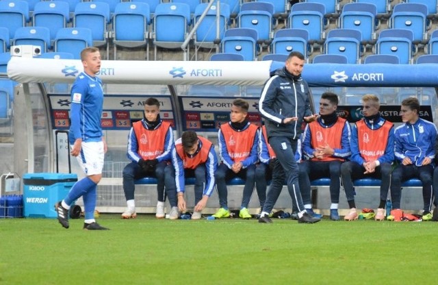 Trener Bartosz Bochiński prowadzi obecnie juniorów starszych poznańskiego Lecha