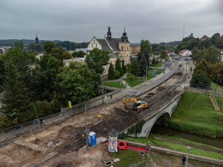 Kraków. Remont rejonu Kościuszki, Most Dębnicki i...