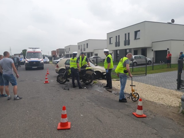 Śmiertelny wypadek motocyklisty koło Tomaszowa Mazowieckiego